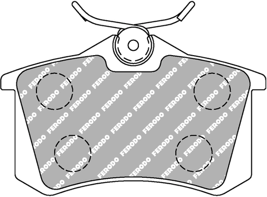 Set placute frana