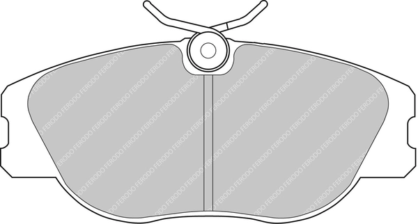 Set placute frana
