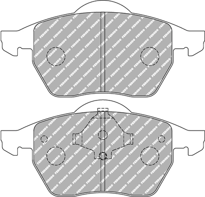 Set placute frana