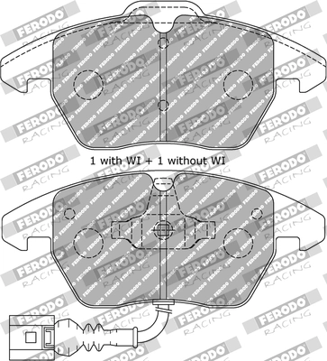 Set placute frana