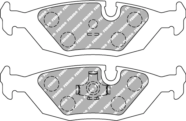 Set placute frana