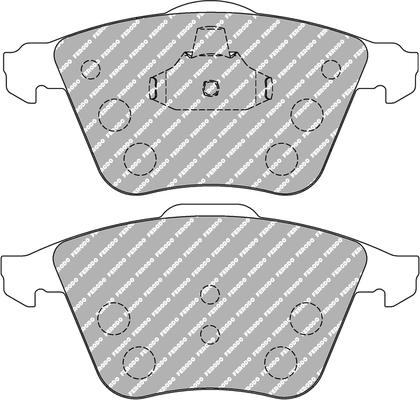Set placute frana