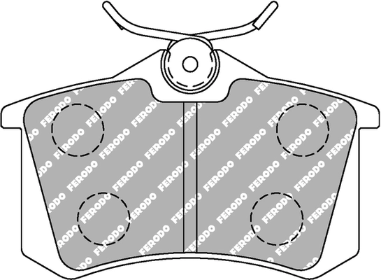 Set placute frana