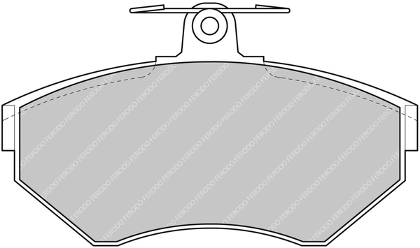 Set placute frana