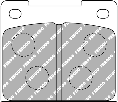 Set placute frana
