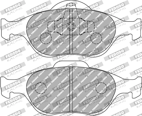 Set placute frana