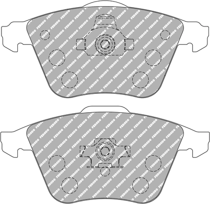 Set placute frana
