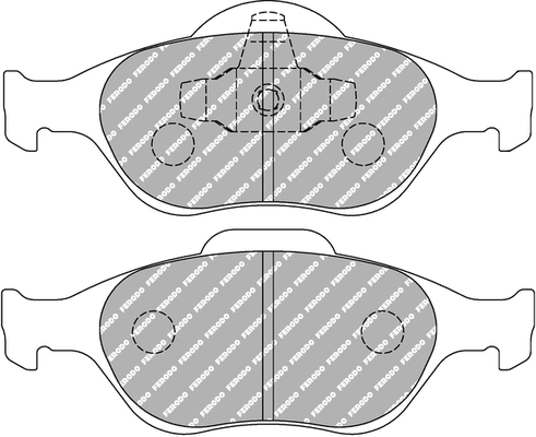 Set placute frana