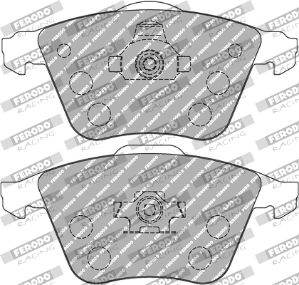Set placute frana