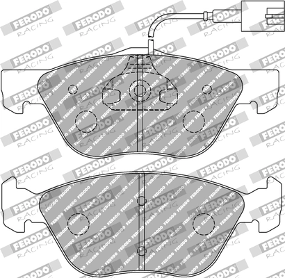 Set placute frana
