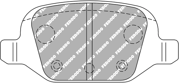 Set placute frana