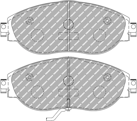Set placute frana