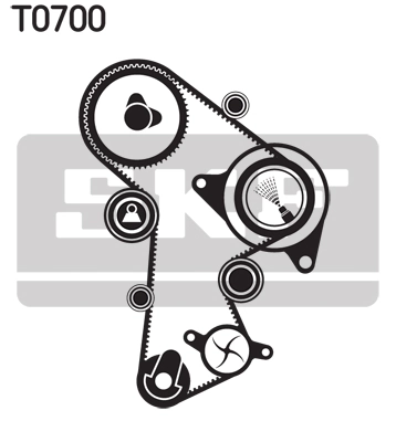 Set distributie curea
