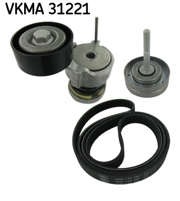 Set curea transmisie cu caneluri