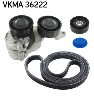 Set curea transmisie cu caneluri