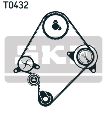 Set distributie curea