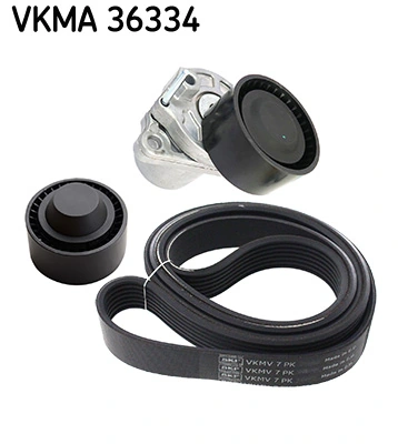 Set curea transmisie cu caneluri