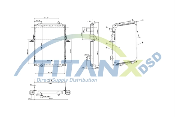 Radiator racire motor