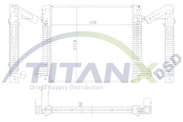 Radiator racire motor