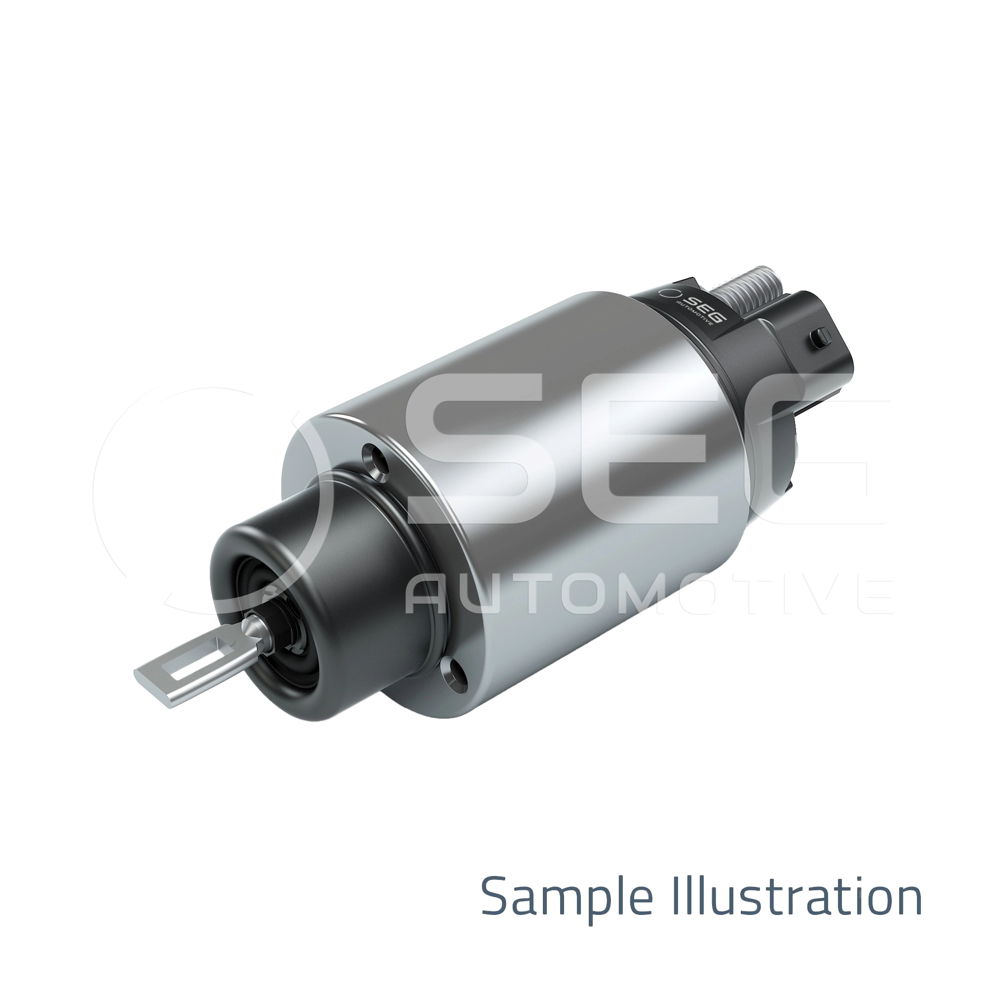 Solenoid, electromotor
