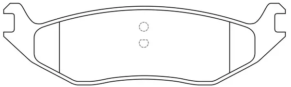 Set placute frana