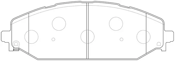 Set placute frana