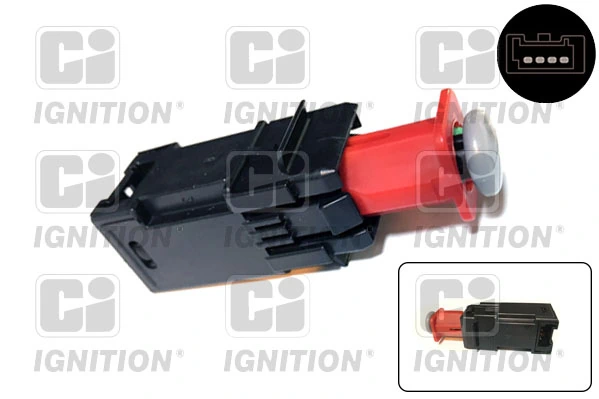Comutator lumini frana