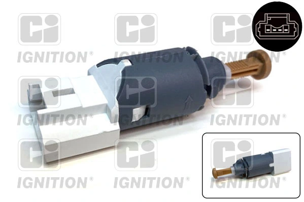 Comutator lumini frana