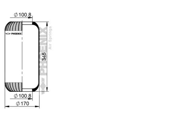 Burduf suspensie pneumatica
