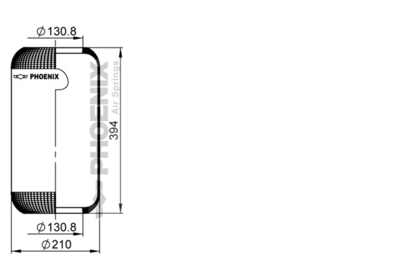 Burduf suspensie pneumatica