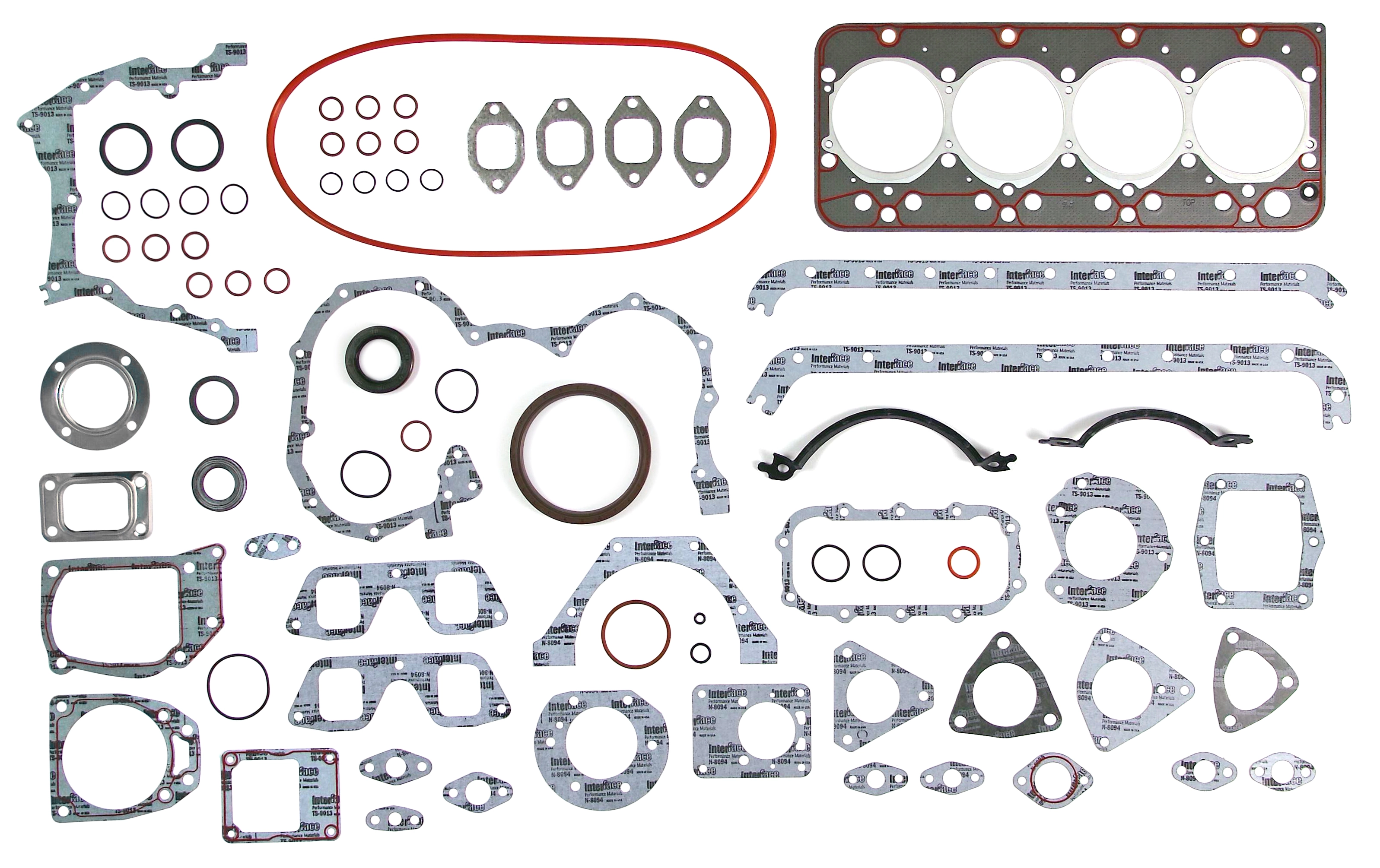 Set garnituri complet, motor