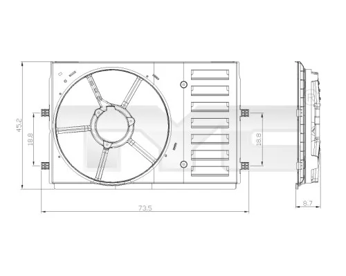 Suport ventilator