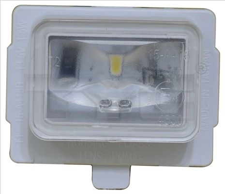Iluminare numar circulatie
