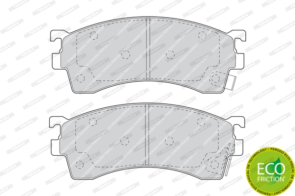 Set placute frana