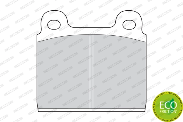 Set placute frana
