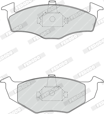 Set placute frana