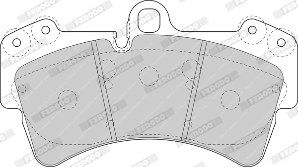 Set placute frana