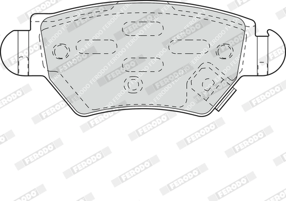 Set placute frana