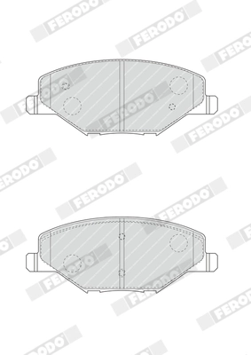 Set placute frana