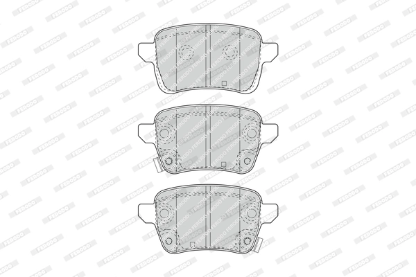 Set placute frana