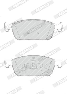 Set placute frana