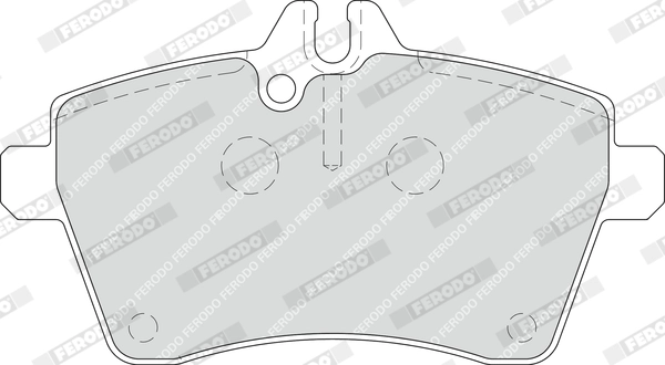 Set placute frana