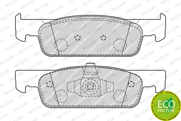 Set placute frana