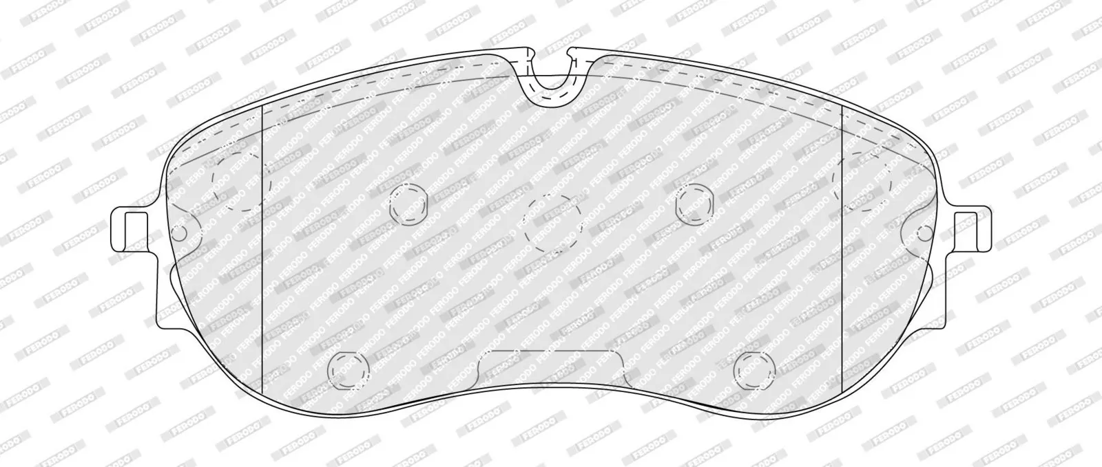 Set placute frana