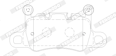 Set placute frana