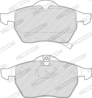 Set placute frana