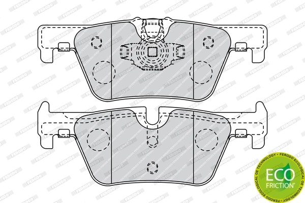 Set placute frana