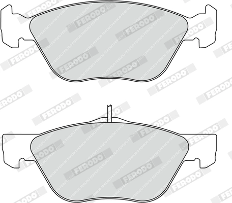 Set placute frana