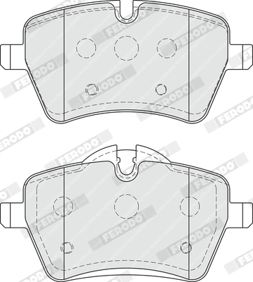 Set placute frana