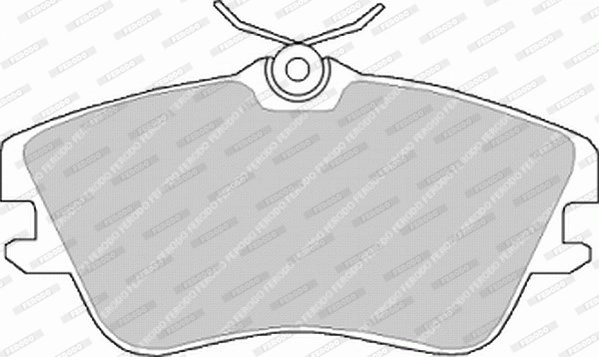 Set placute frana